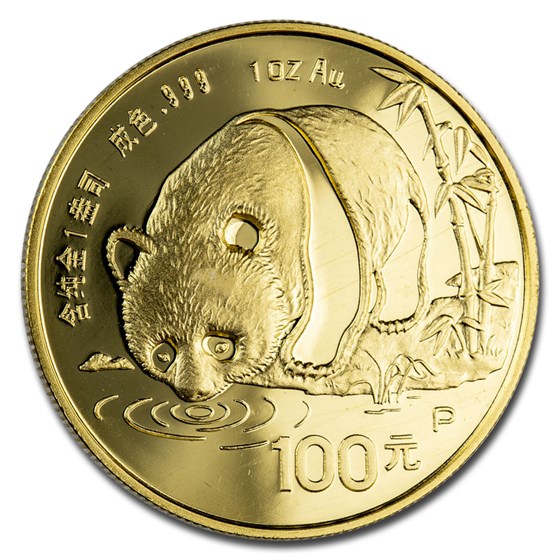 China 1 oz Gold Proof Panda (Random Year, In Capsule) China 1 oz Gold Proof Panda (Random Year, In Capsule)
